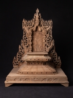 Old teakwooden Burmese Throne from Burma made from Wood
