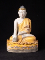 Old marble Buddha statue from Burma made from Marble